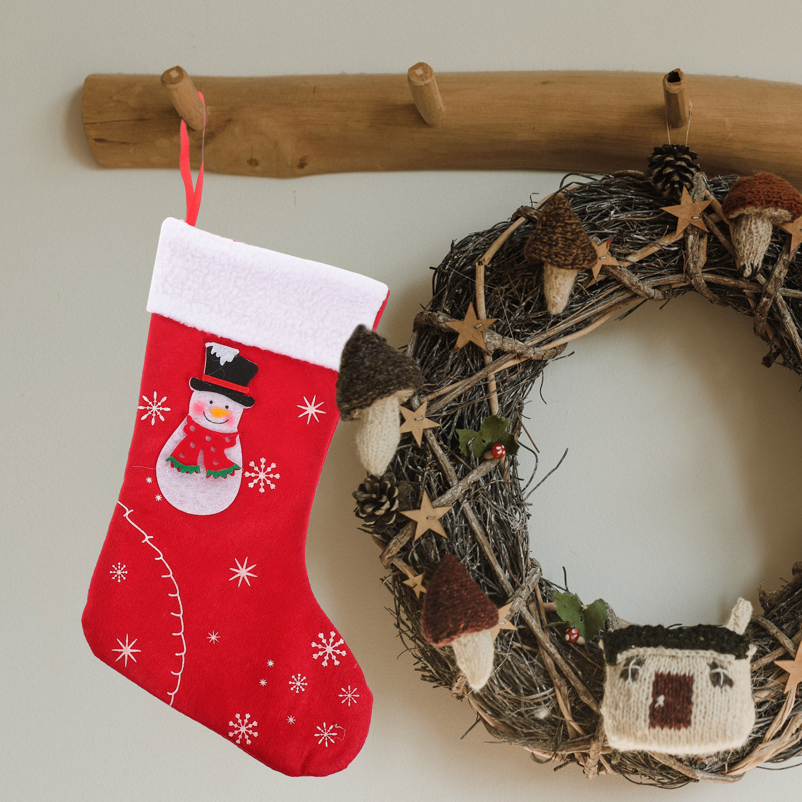 2Pcs Christmas Stockings Hangi - Christmas Stocking Hanging บทวิจารณ์และราคา