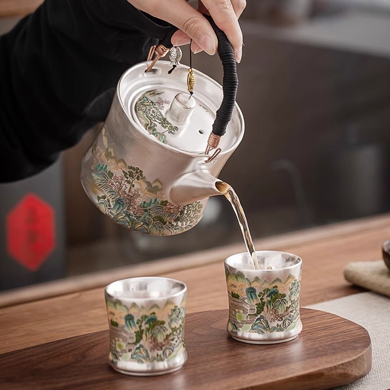 PYH Liu Yin one pot two cups p - Gift Box Wrap Set บทวิจารณ์และราคา