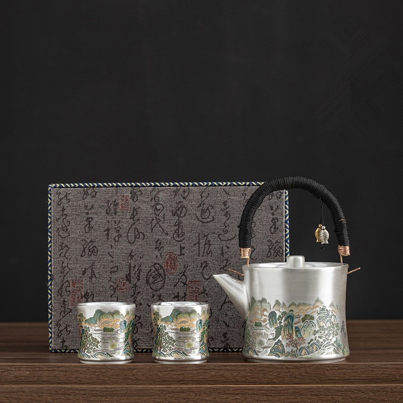 PYH Liu Yin one pot two cups p - Gift Box Wrap Set บทวิจารณ์และราคา